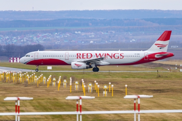 Red Wings полетела в Анталью из аэропорта Домодедово